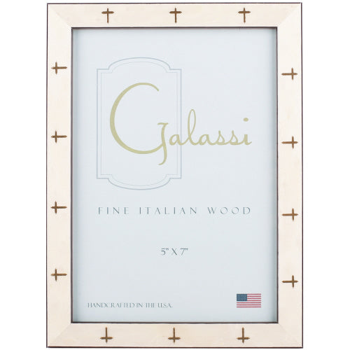 4x6 Frame With Gold Crosses