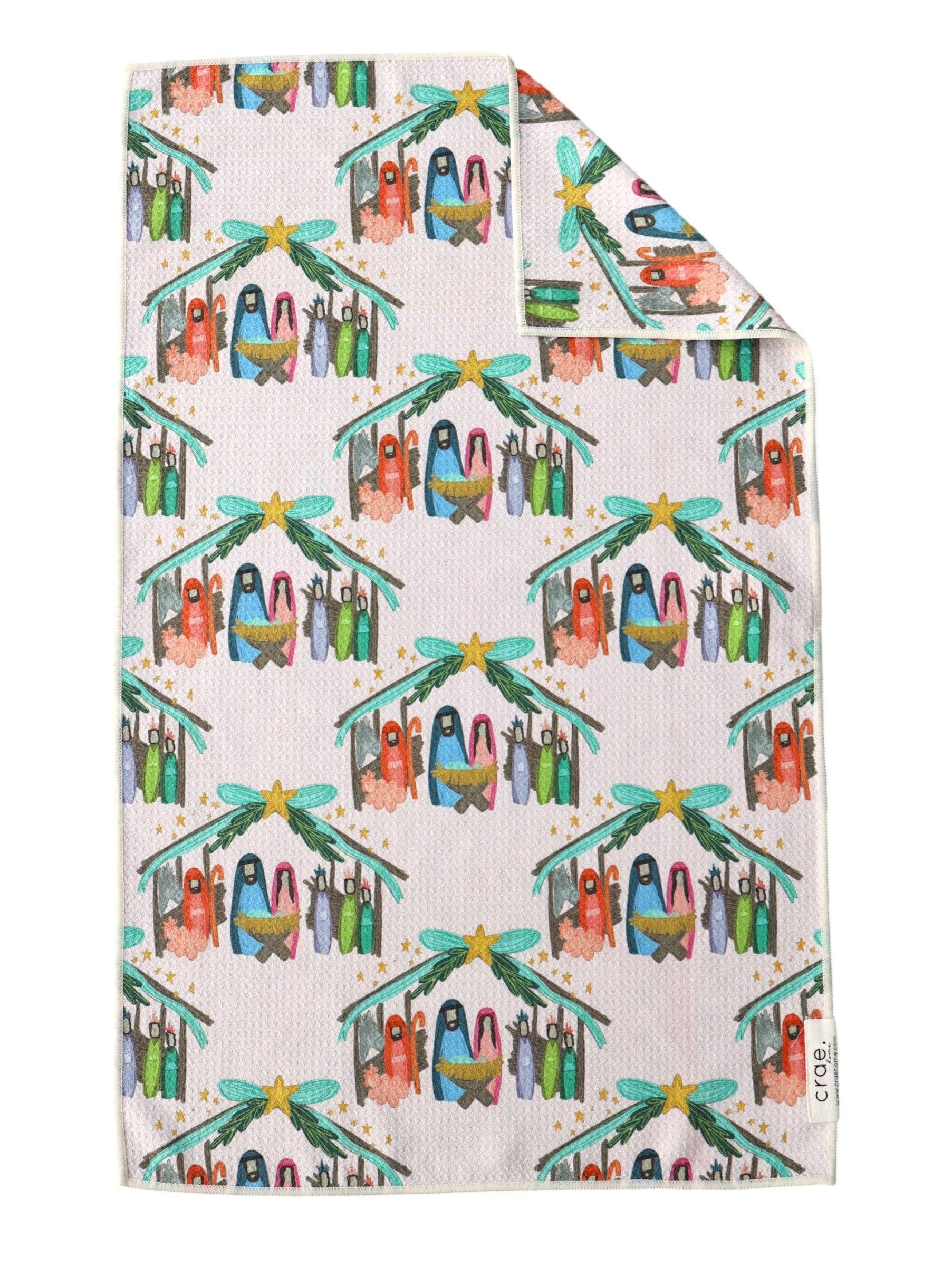 Holiday Double-Sided Hand Towel