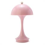 Pink Mushroom LED Cordless Lamp