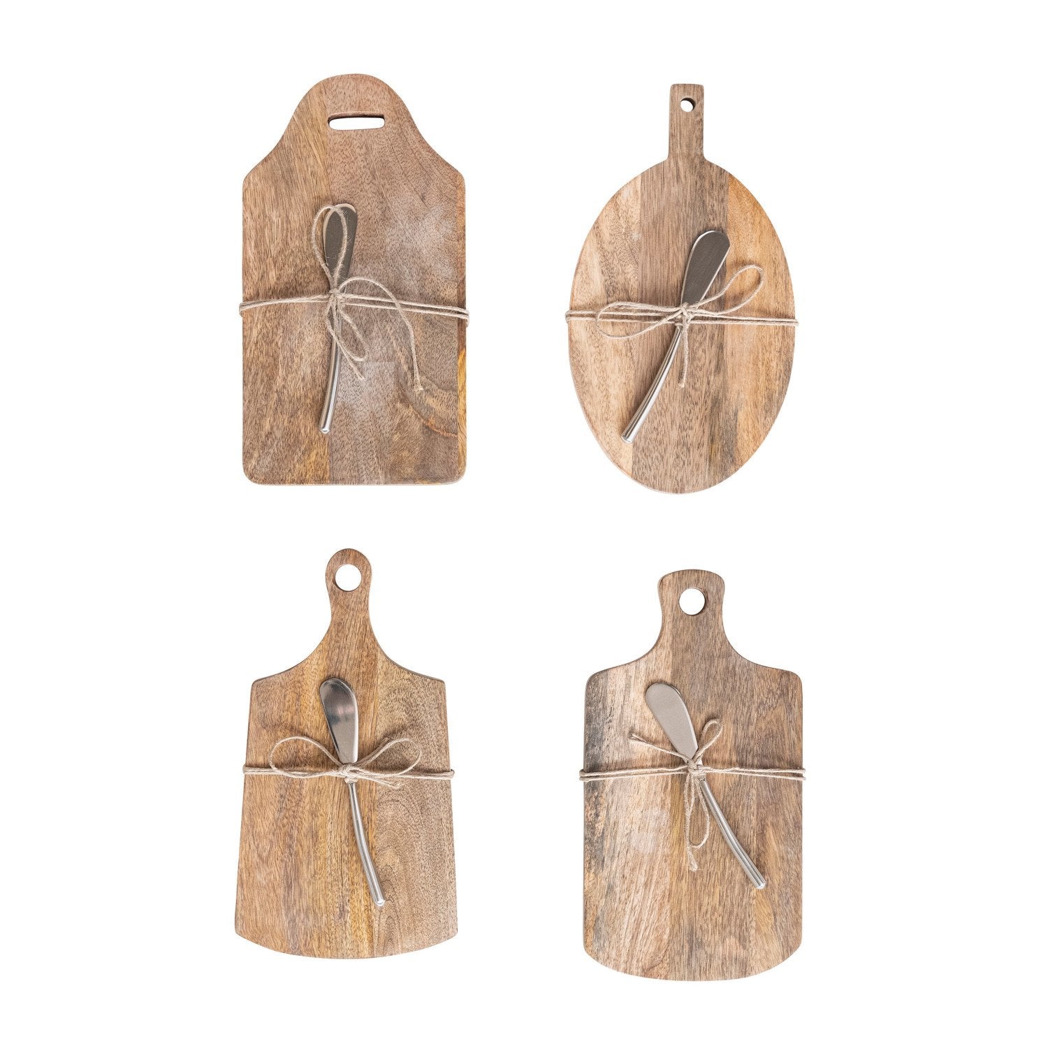 Mango Wood Board w/ Knife