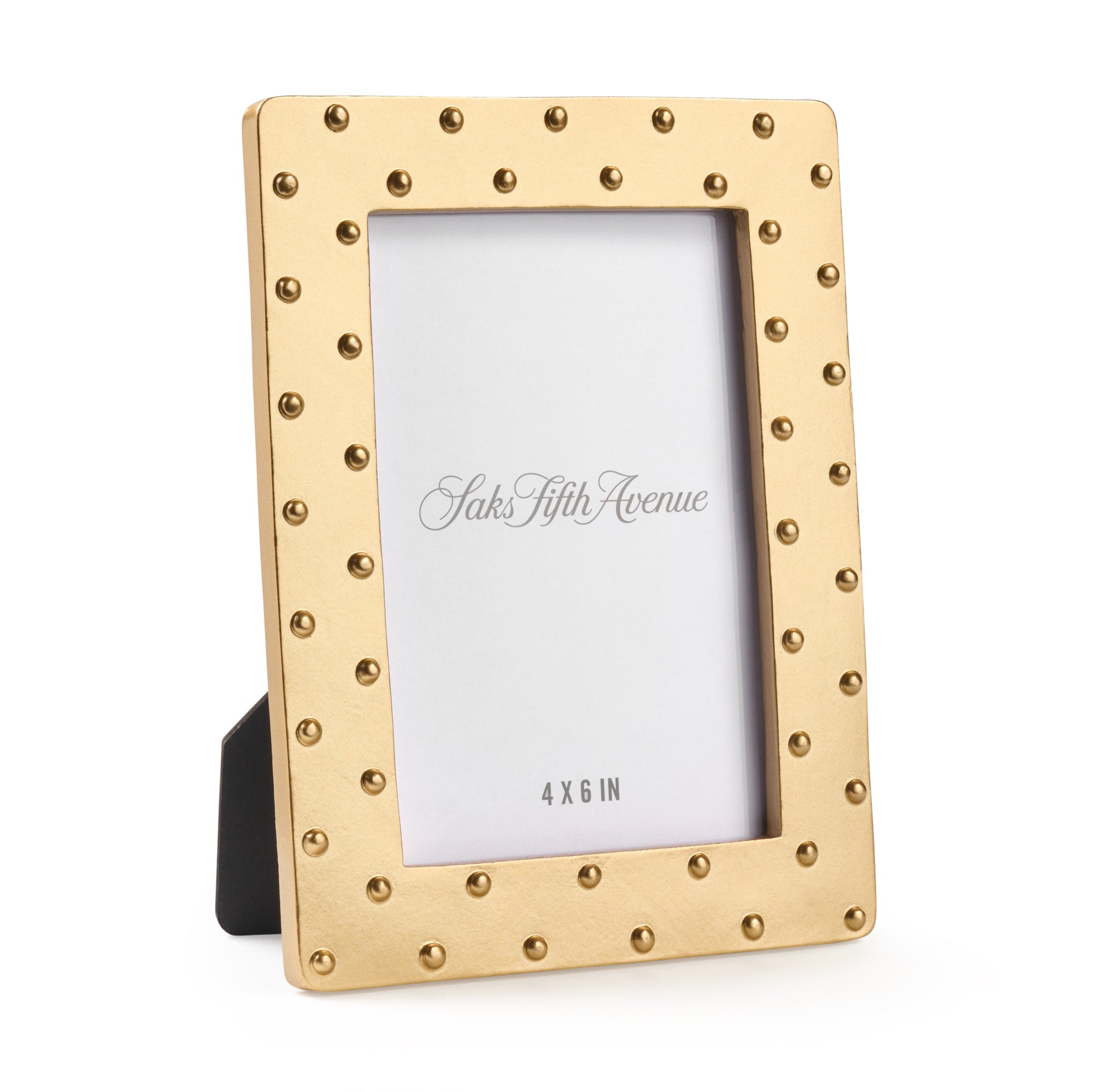 Gold Hobnail City Chic 4x6 Frame