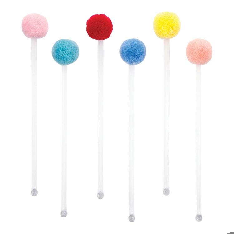 Pom Pom Stir Stick