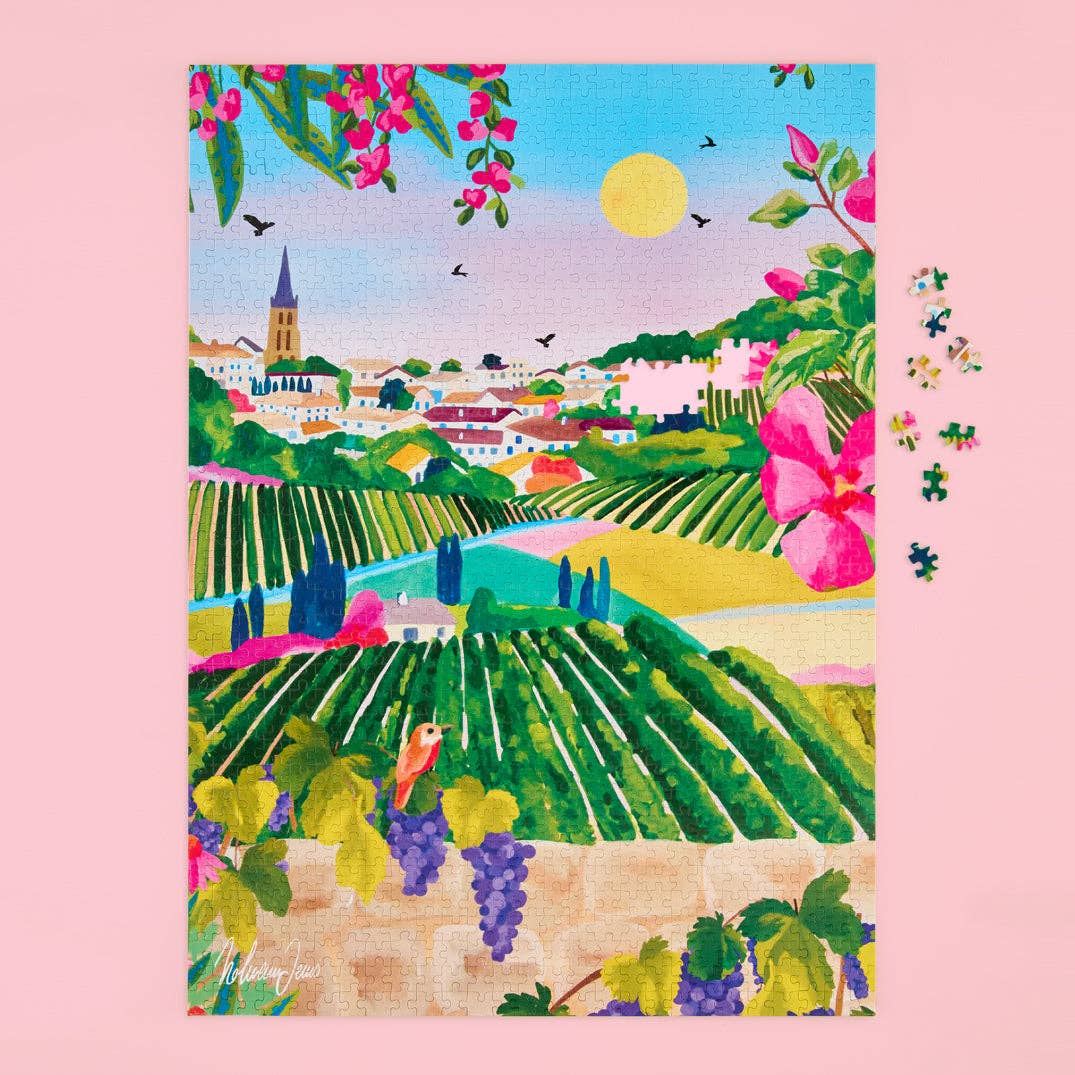 Village Vineyard 1000 Pc Puzzle