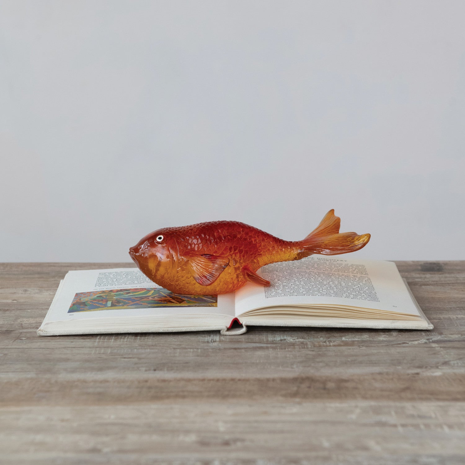 Transparent Resin Goldfish