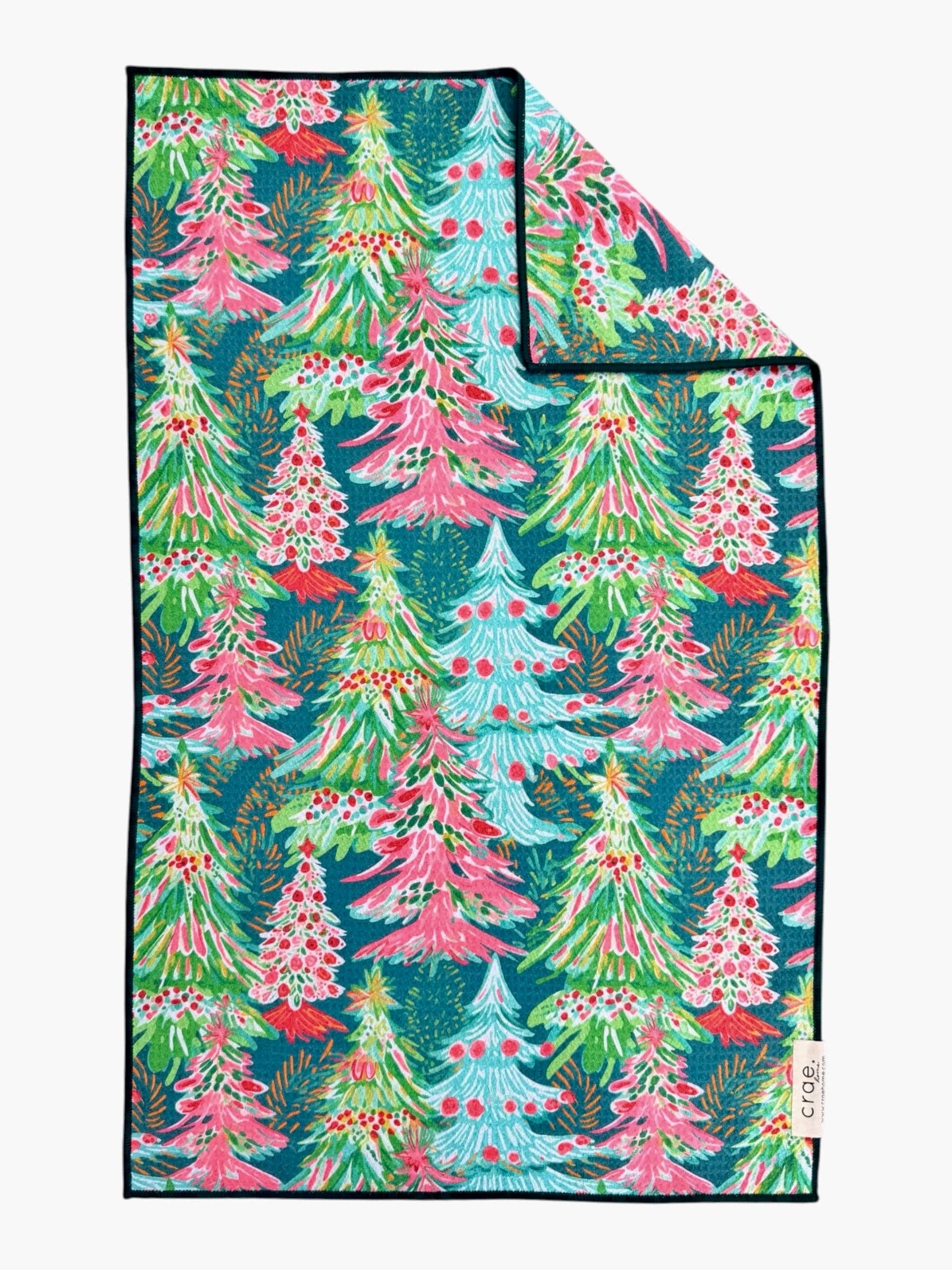 Holiday Double-Sided Hand Towel
