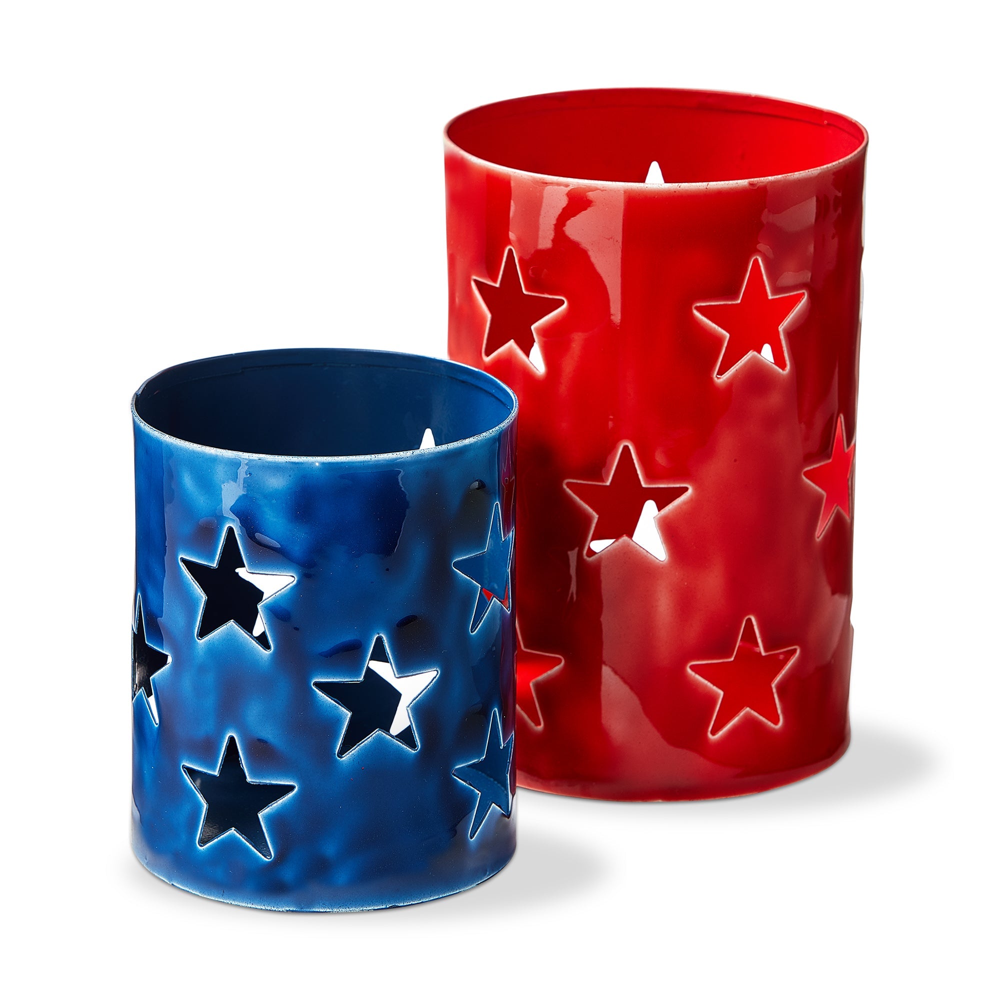 Enamel Star Pillar Holder
