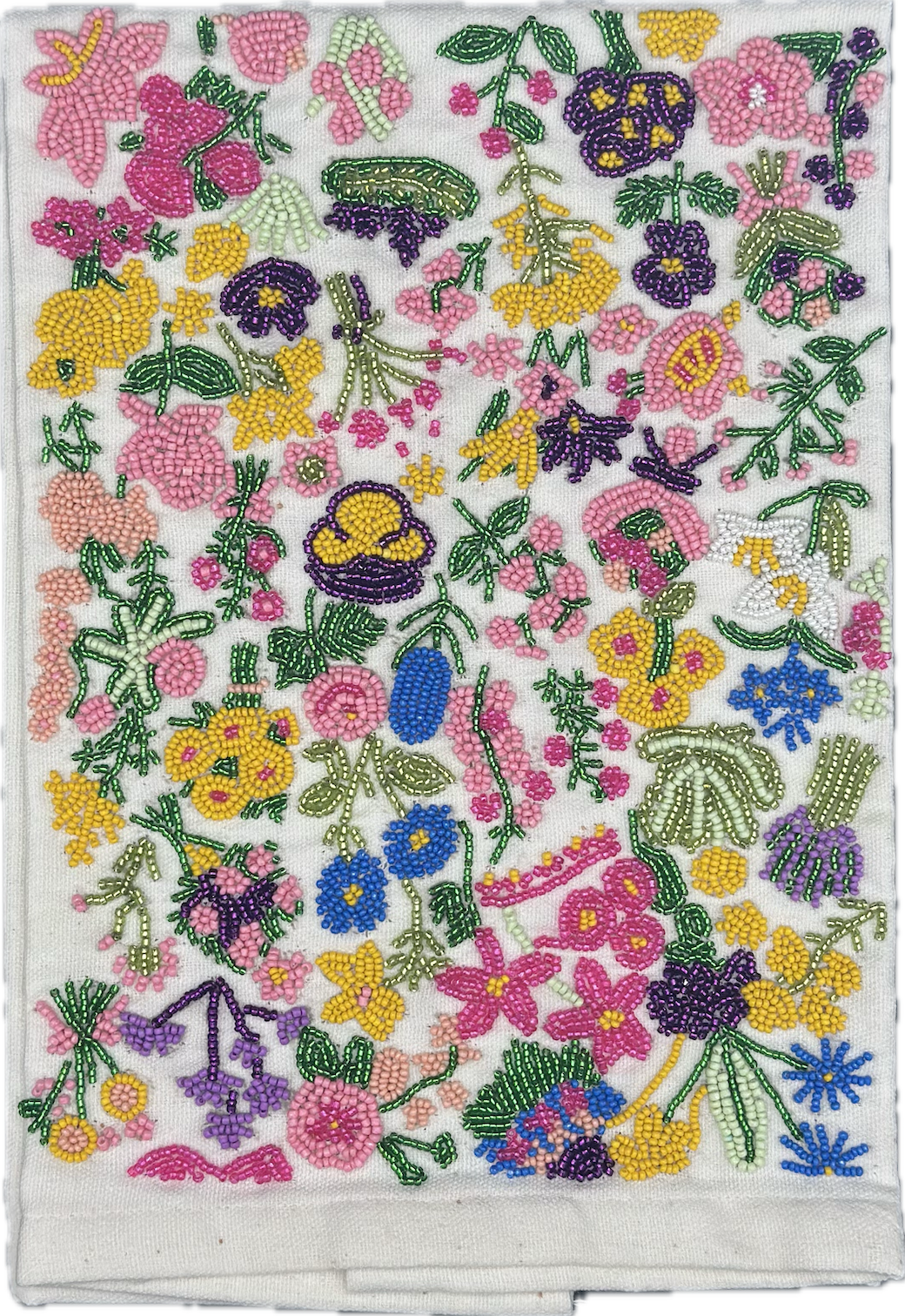 Beaded Tea Towel
