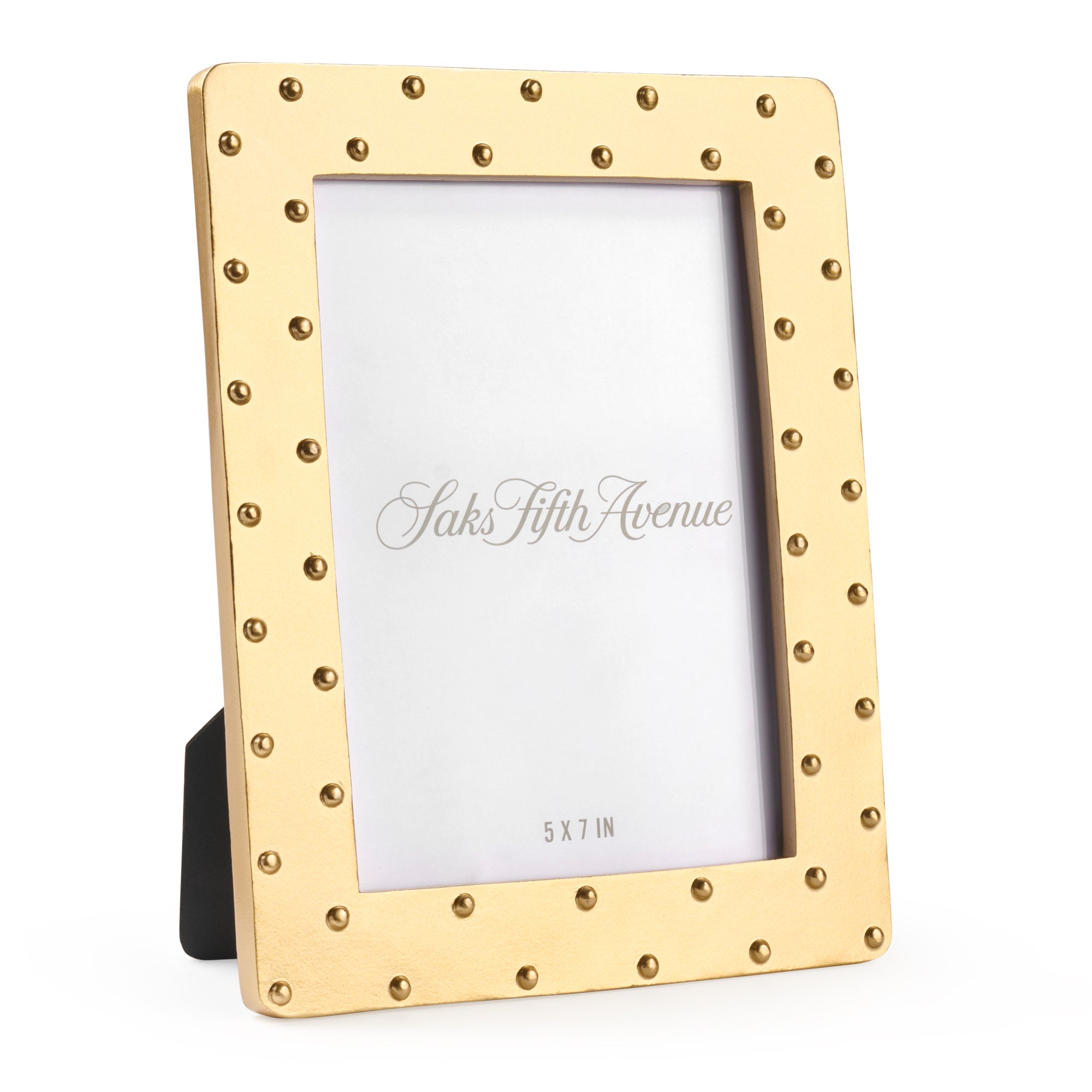 Gold Habnail City Chic 5x7 Frame