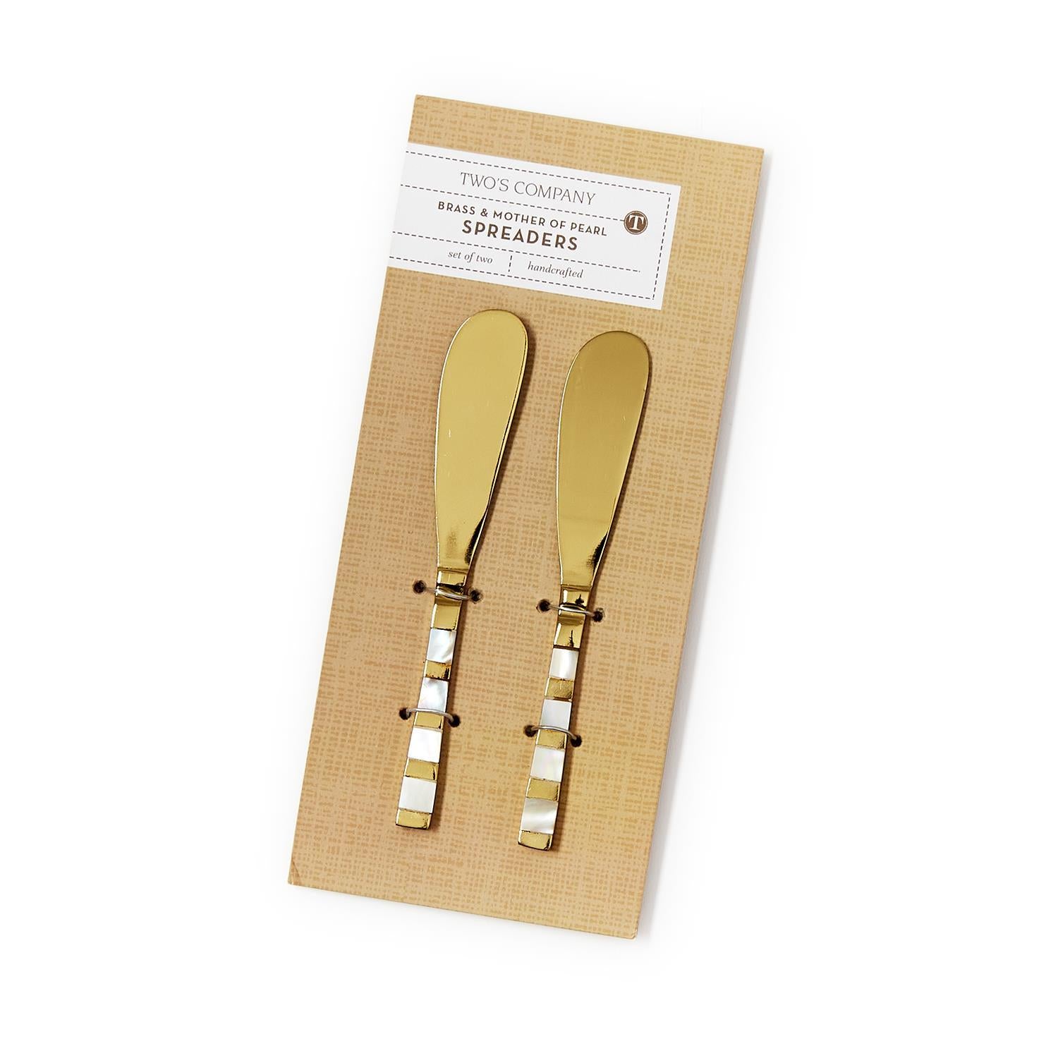 S/2 Mother of Pearl Spreaders