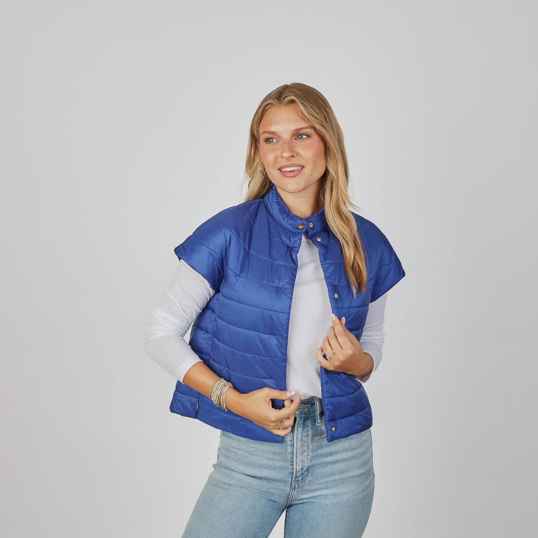 Caroline Cap Sleeve Vest