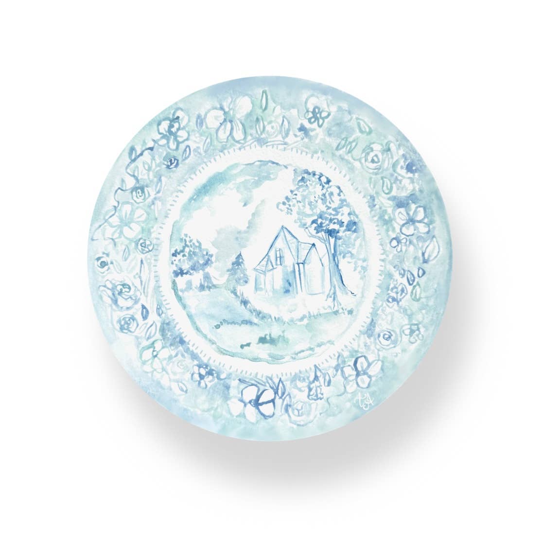 Acrylic Coaster Watercolor