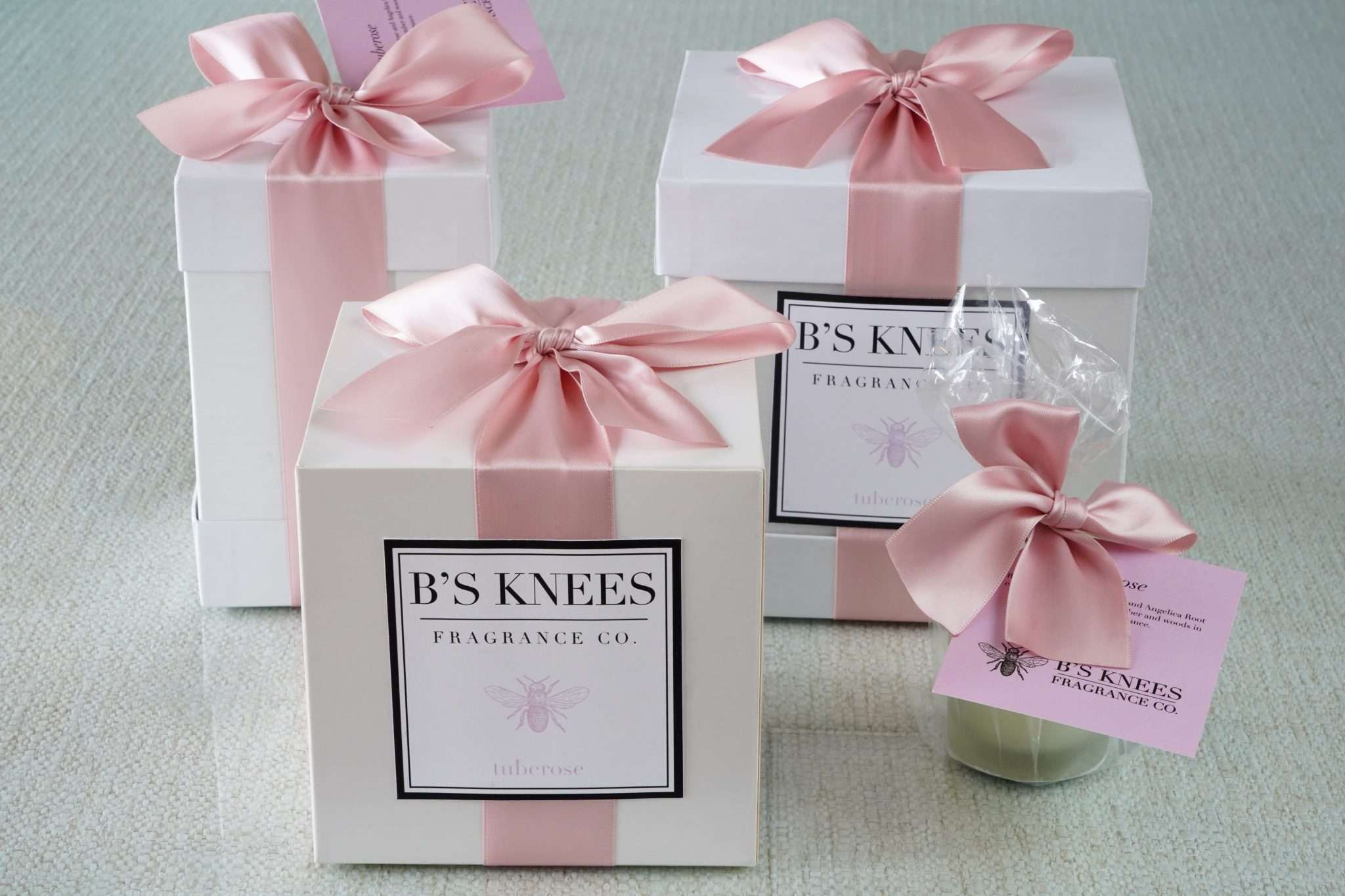 1 Wick White Glass Candle