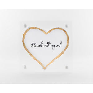 Acrylic 3x3 Heart