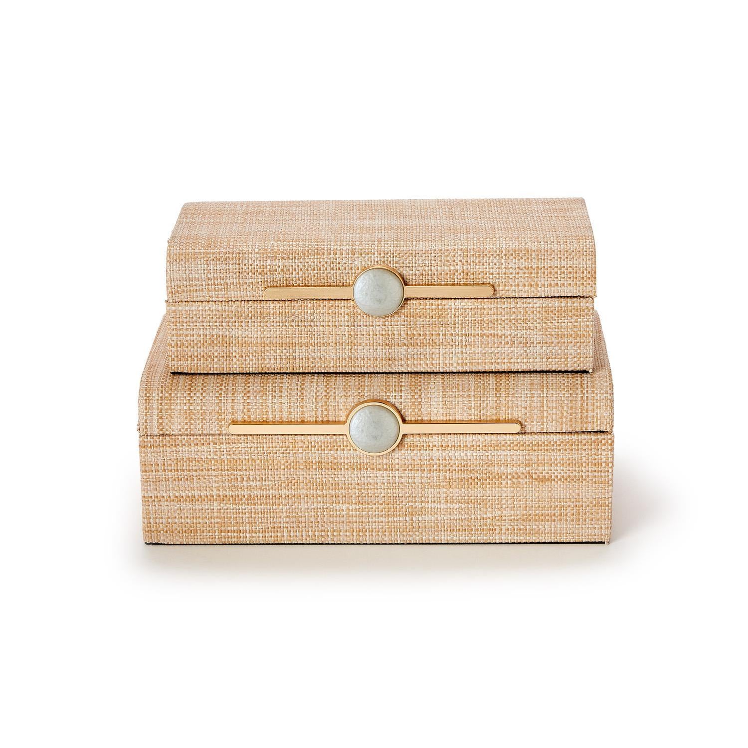Medium Natural Grass Box