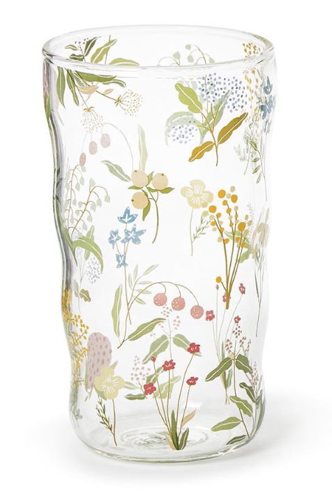 Garden Delight Drinking Glass