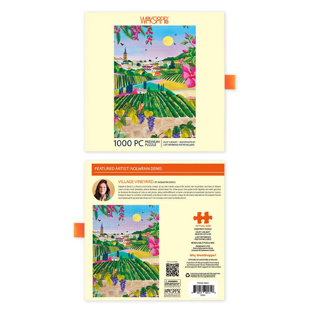 Village Vineyard 1000 Pc Puzzle
