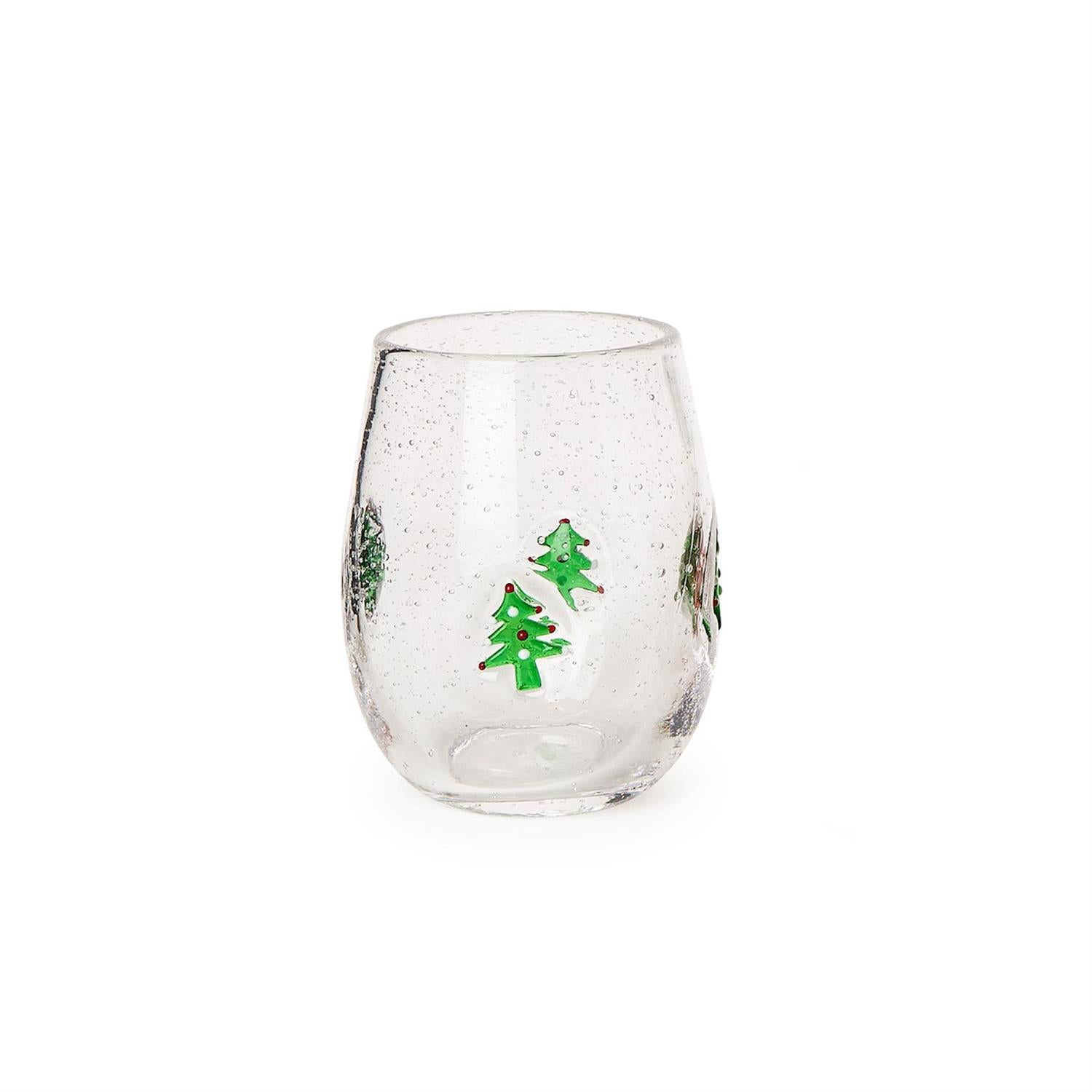 Bubble Stemless Wine With Tree