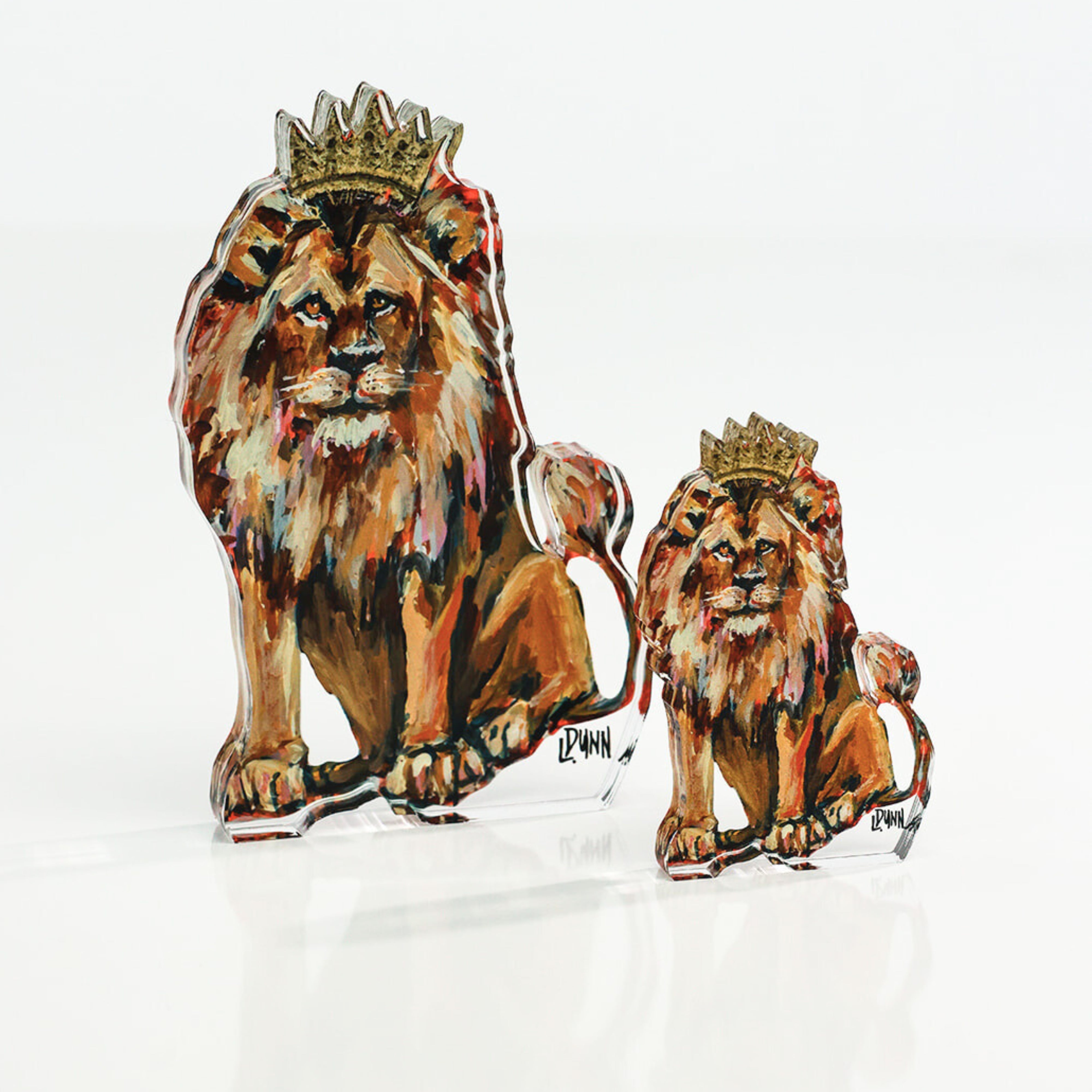 Bitty Acrylic Lion