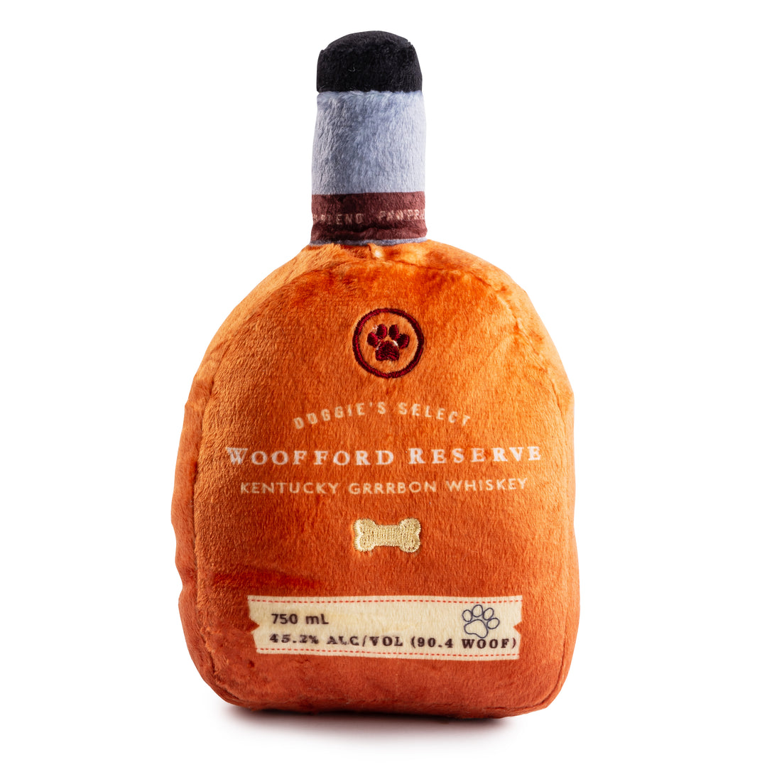 Woofford Reserve Bourbon Squeaker Dog Toy
