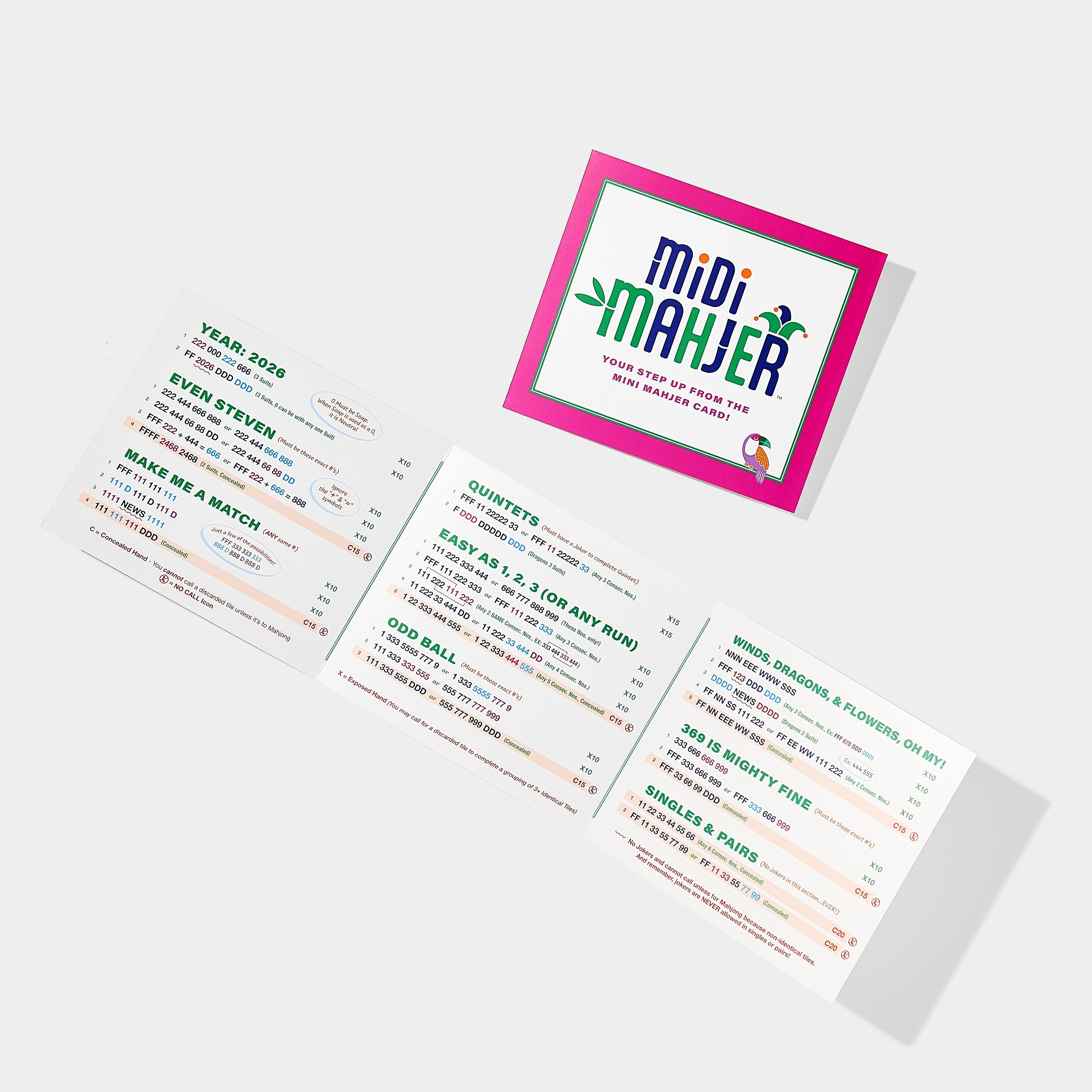 Midi Mahjer Card