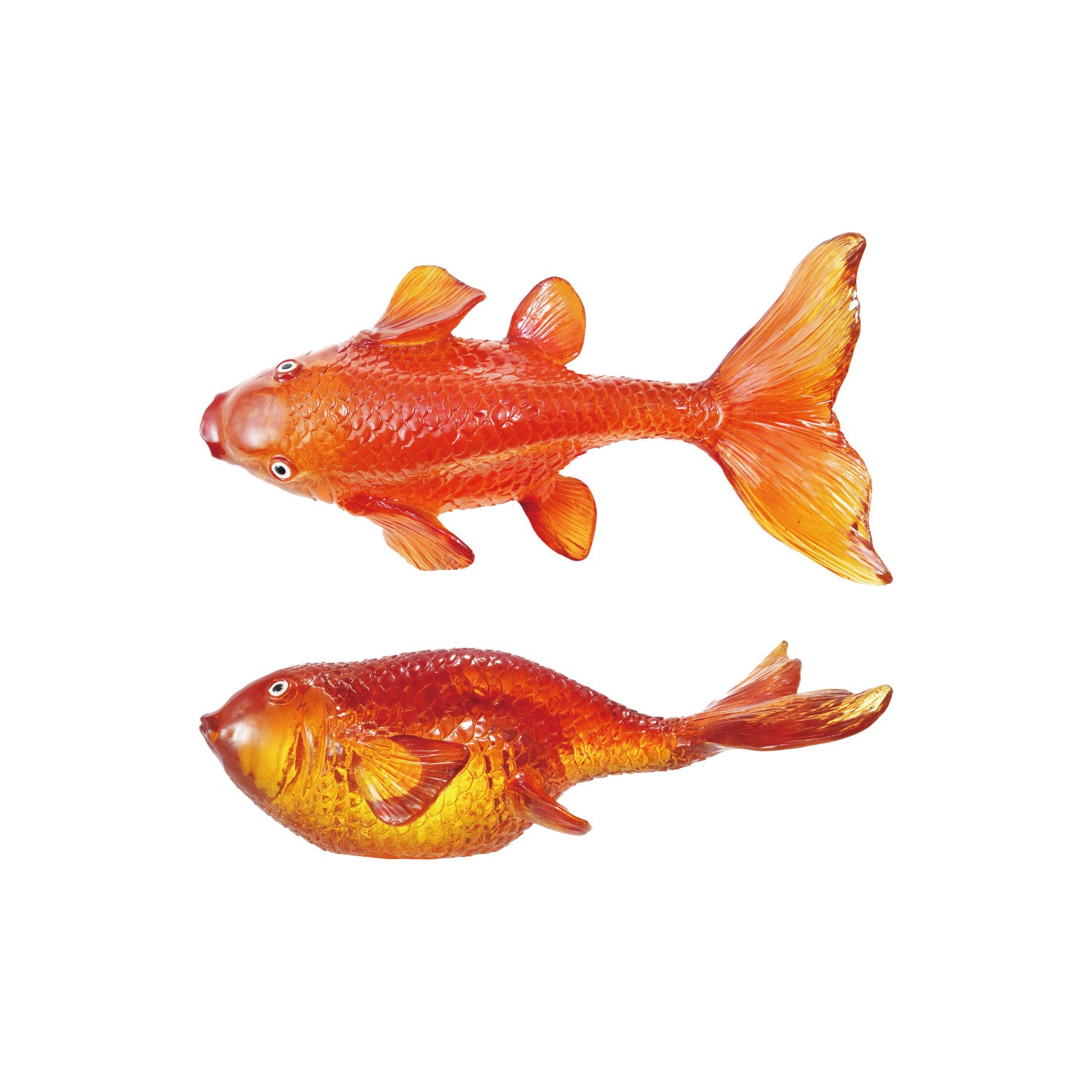 Transparent Resin Goldfish