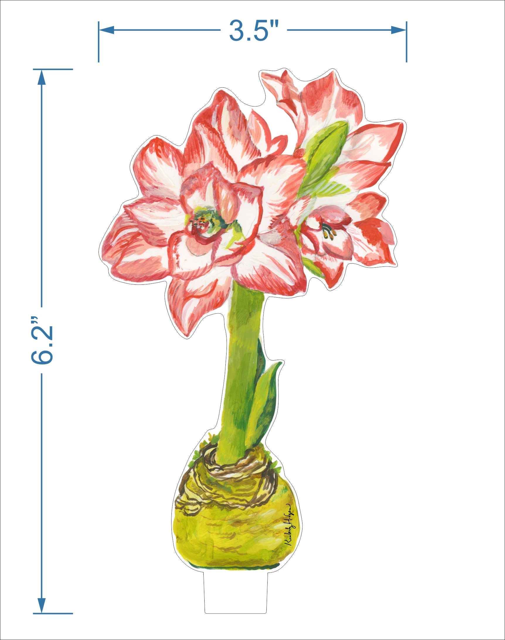 Small Acrylic Flower w/ Stand