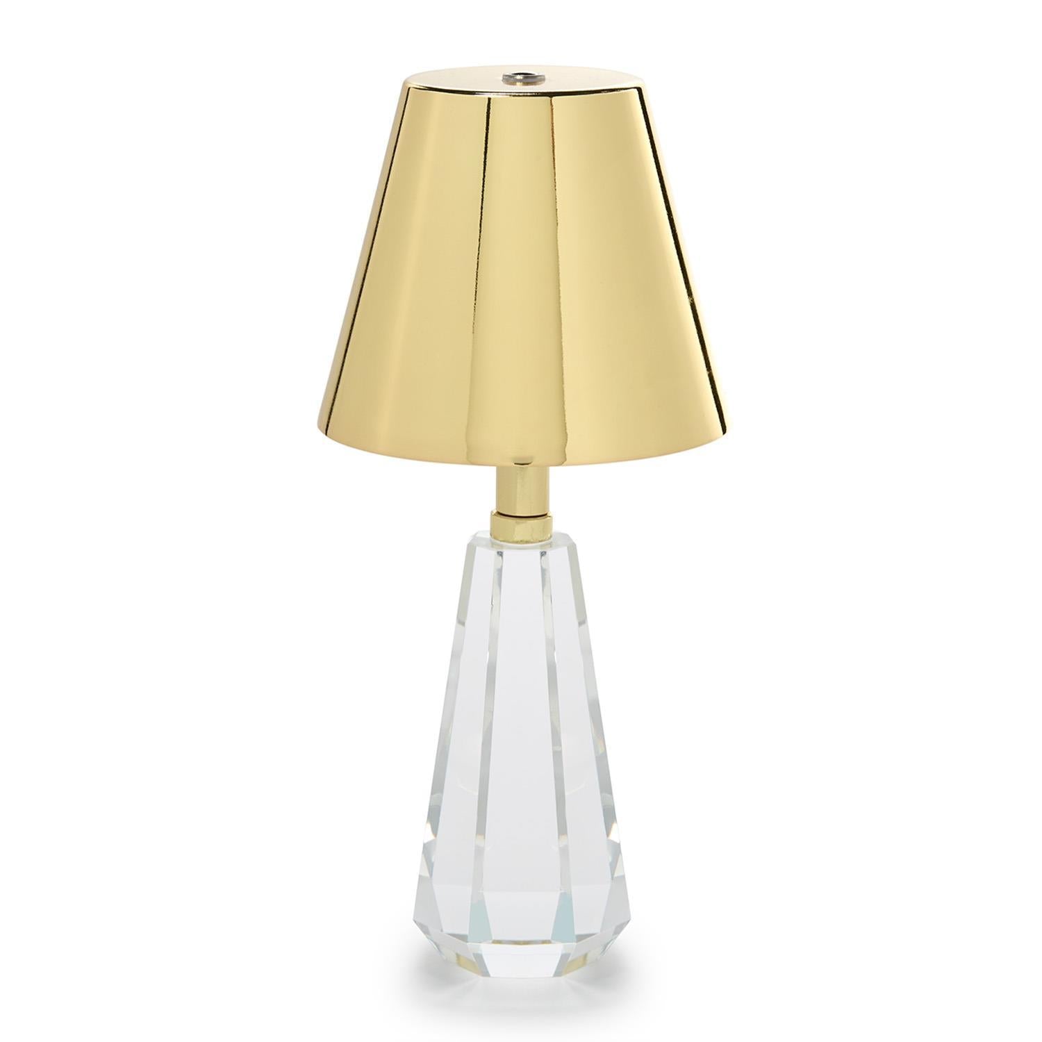 Crystal-Style Glass LED Lamp