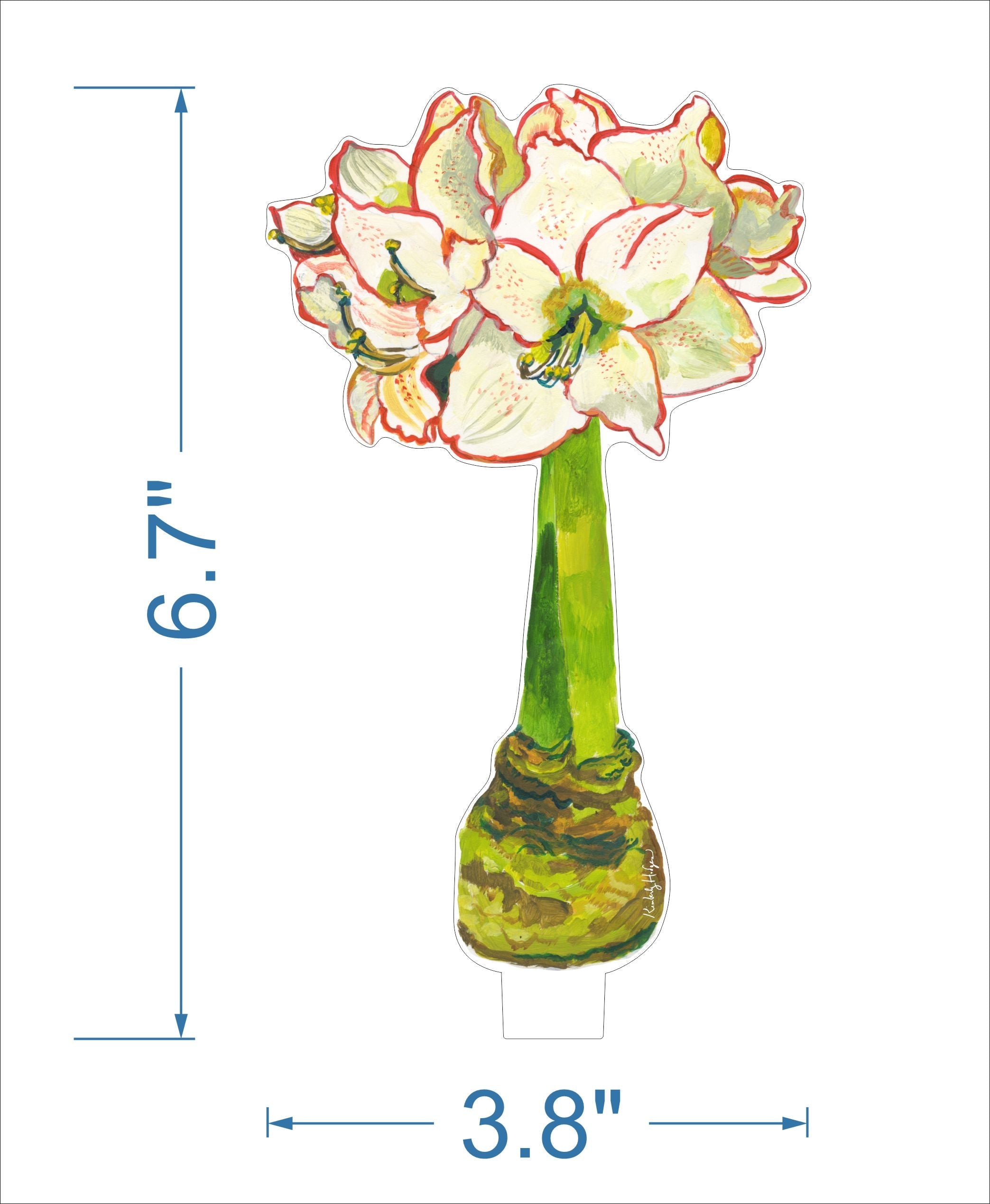 Small Acrylic Flower w/ Stand