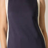 Contrast Border Side Pocket Sleeveless Top