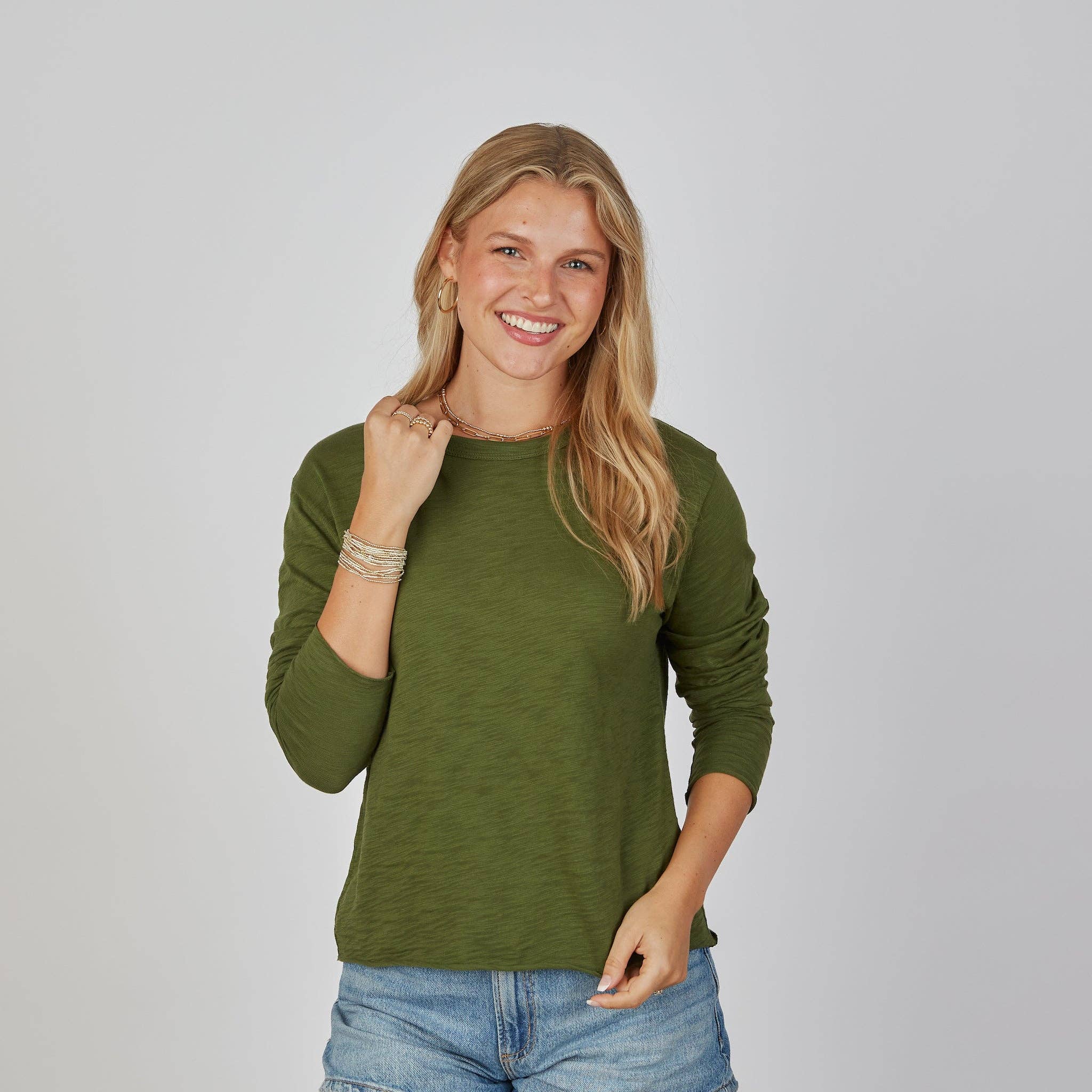 Relaxed Crew Shirt