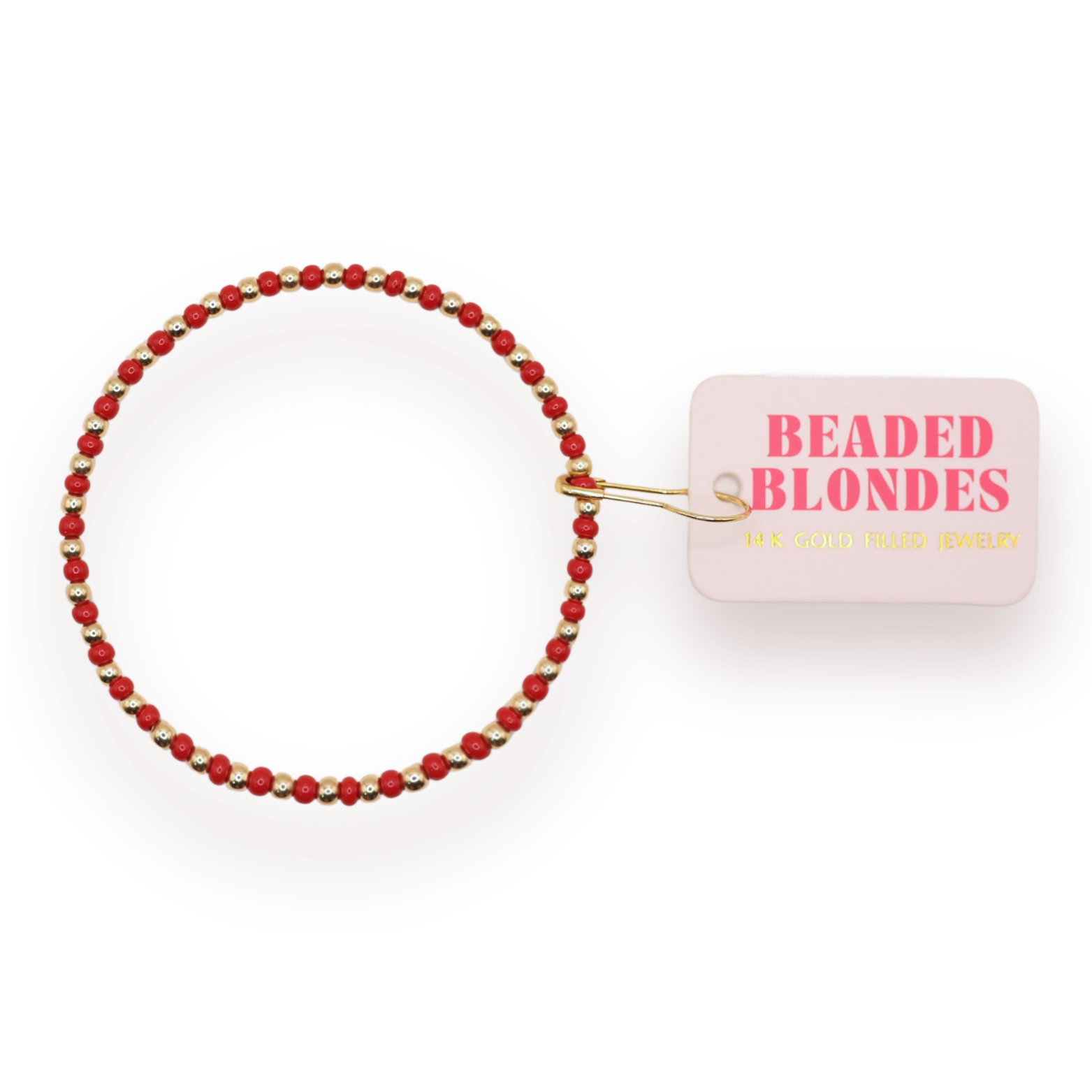 Demi Bracelet Crimson Red