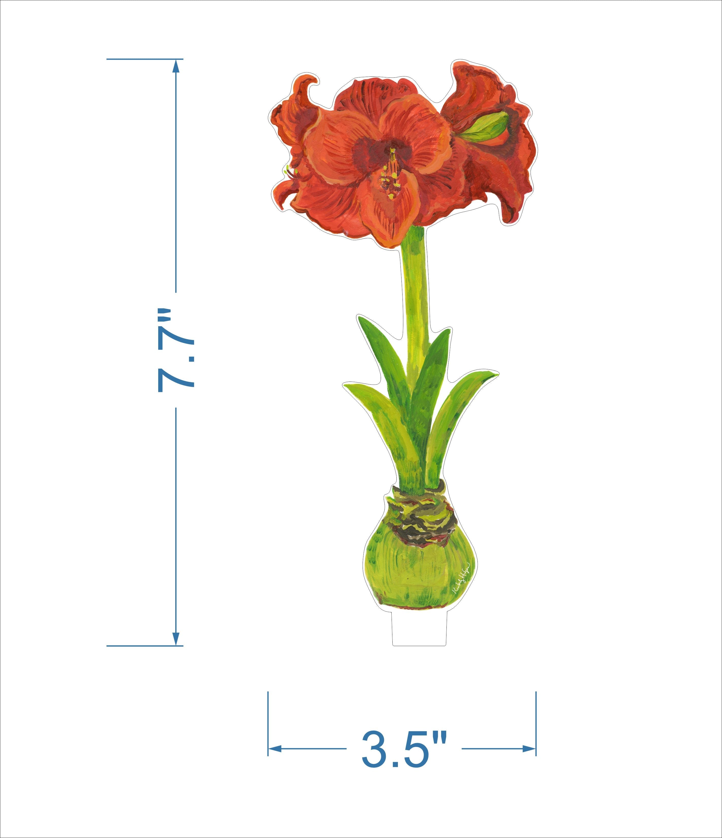 Small Acrylic Flower w/ Stand