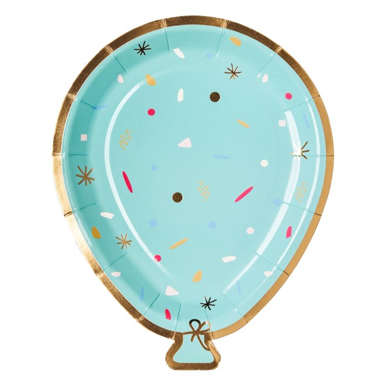 Wavy Salad Plates S/8
