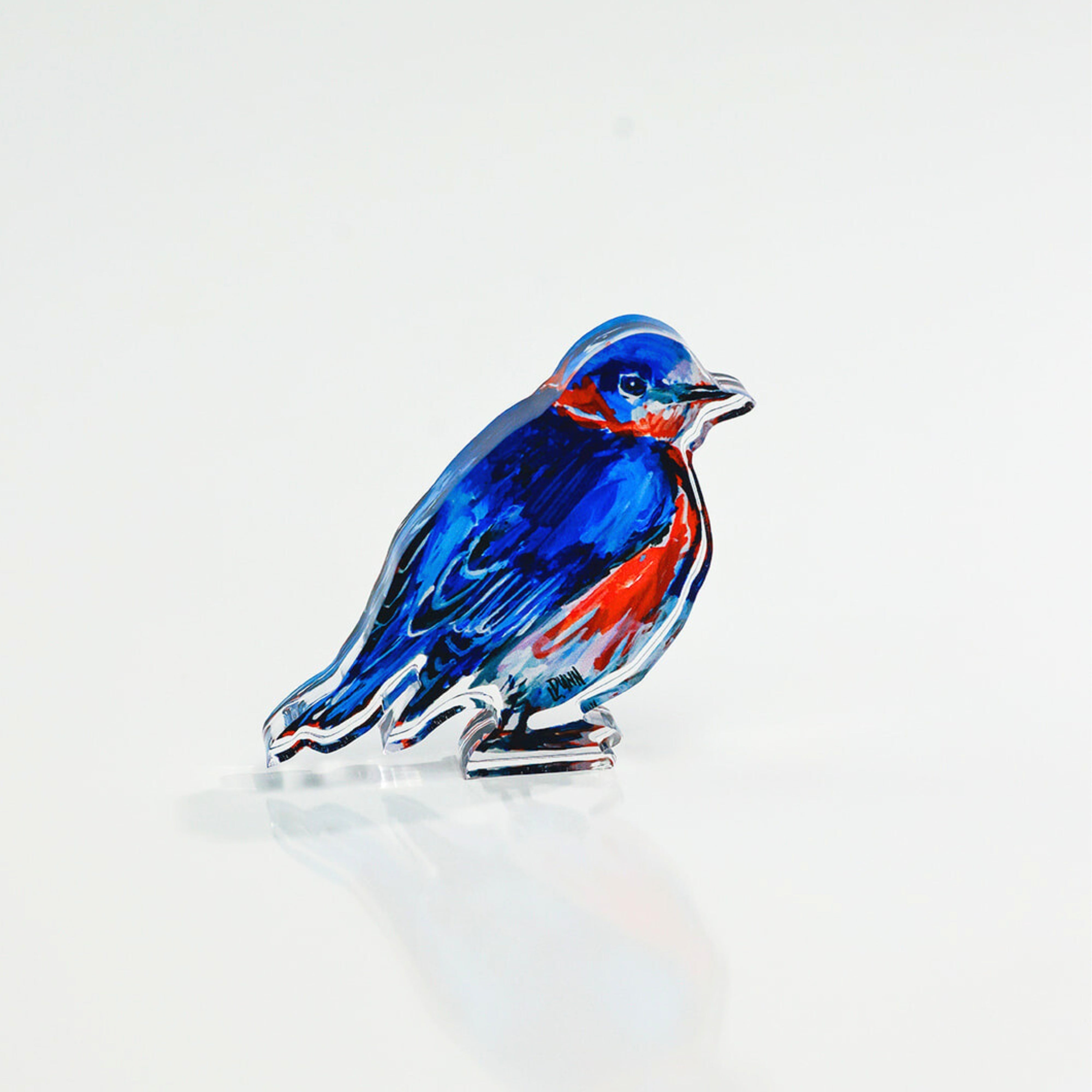 Happy Bluebird Acrylic