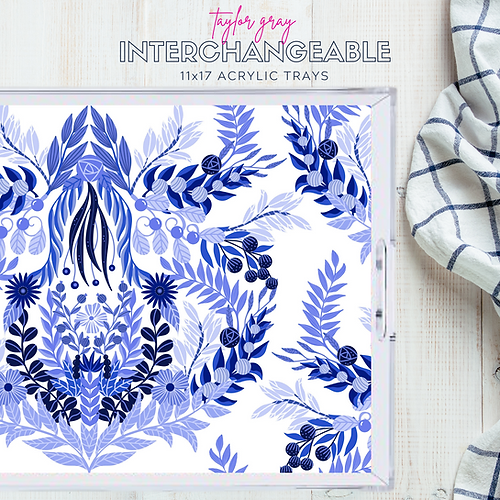 Paper Insert for Acrylic Tray