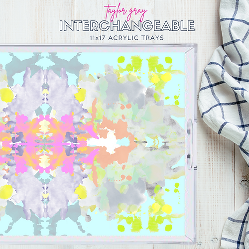 Paper Insert for Acrylic Tray