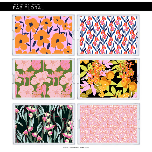 Paper Insert for Acrylic Tray