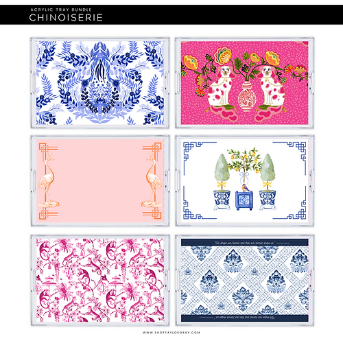 Paper Insert for Acrylic Tray