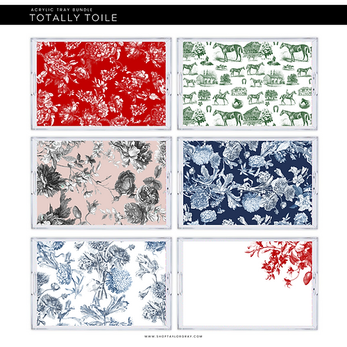 Paper Insert for Acrylic Tray