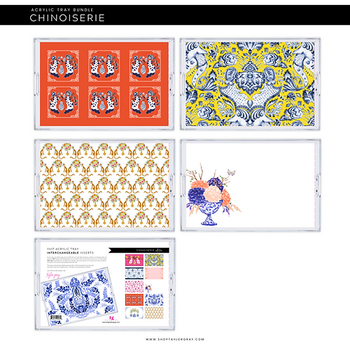 Paper Insert for Acrylic Tray