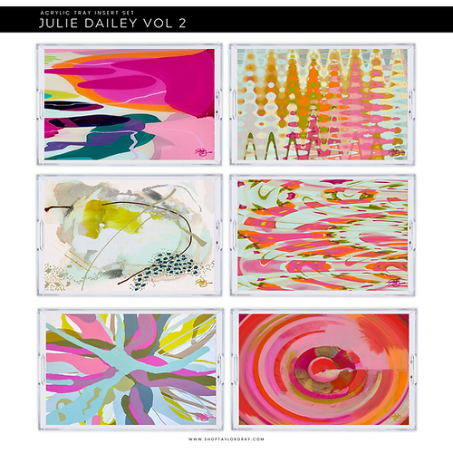 Paper Insert for Acrylic Tray