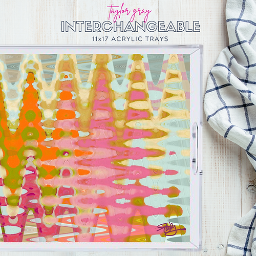 Paper Insert for Acrylic Tray