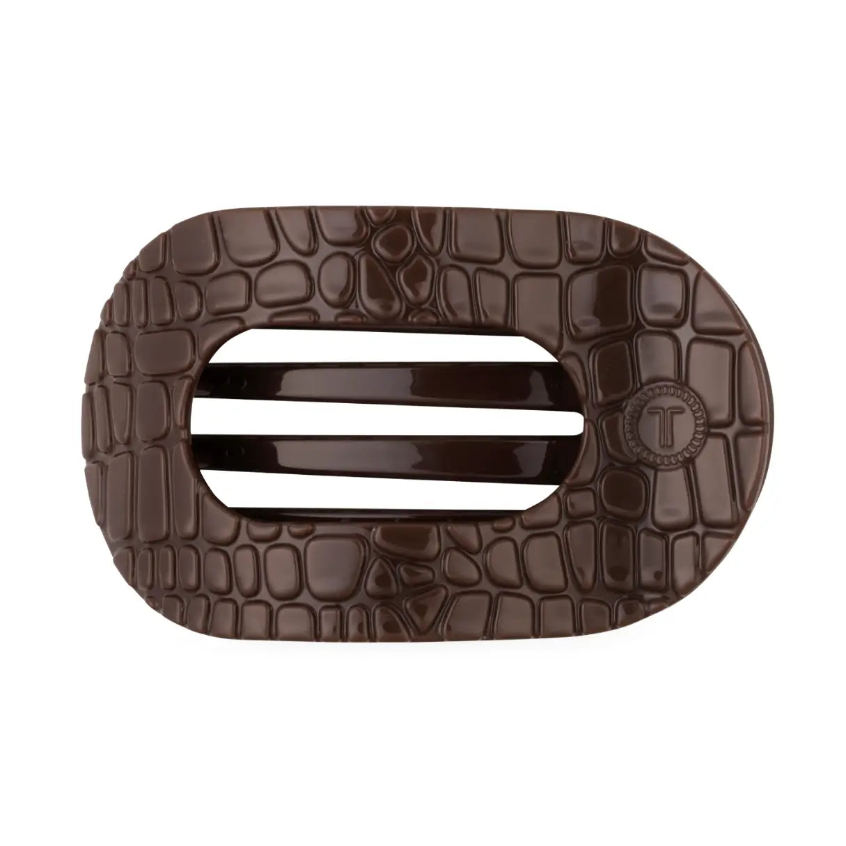 Crocodile Small Flat Round Clip