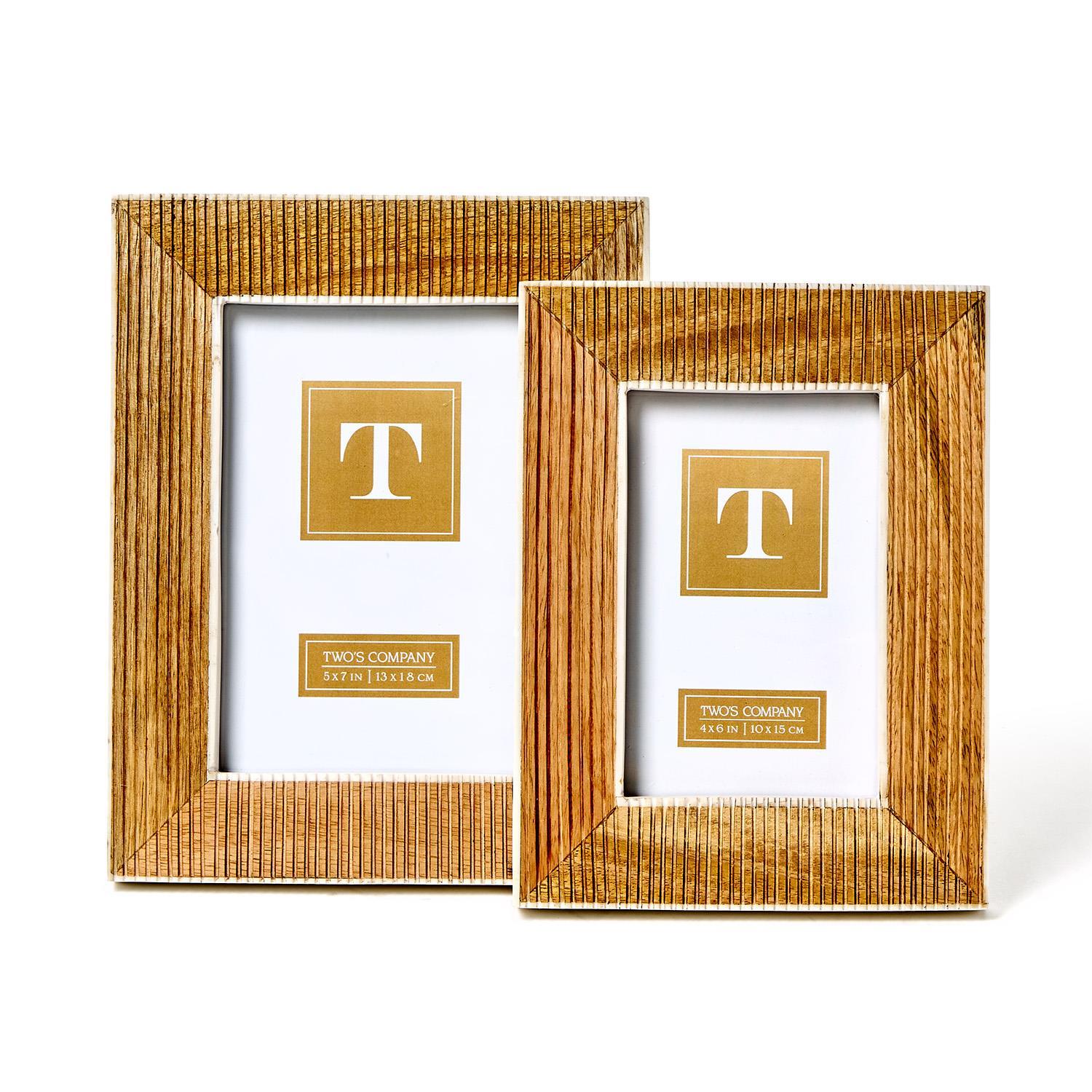 4x6 Striated Textured Frame