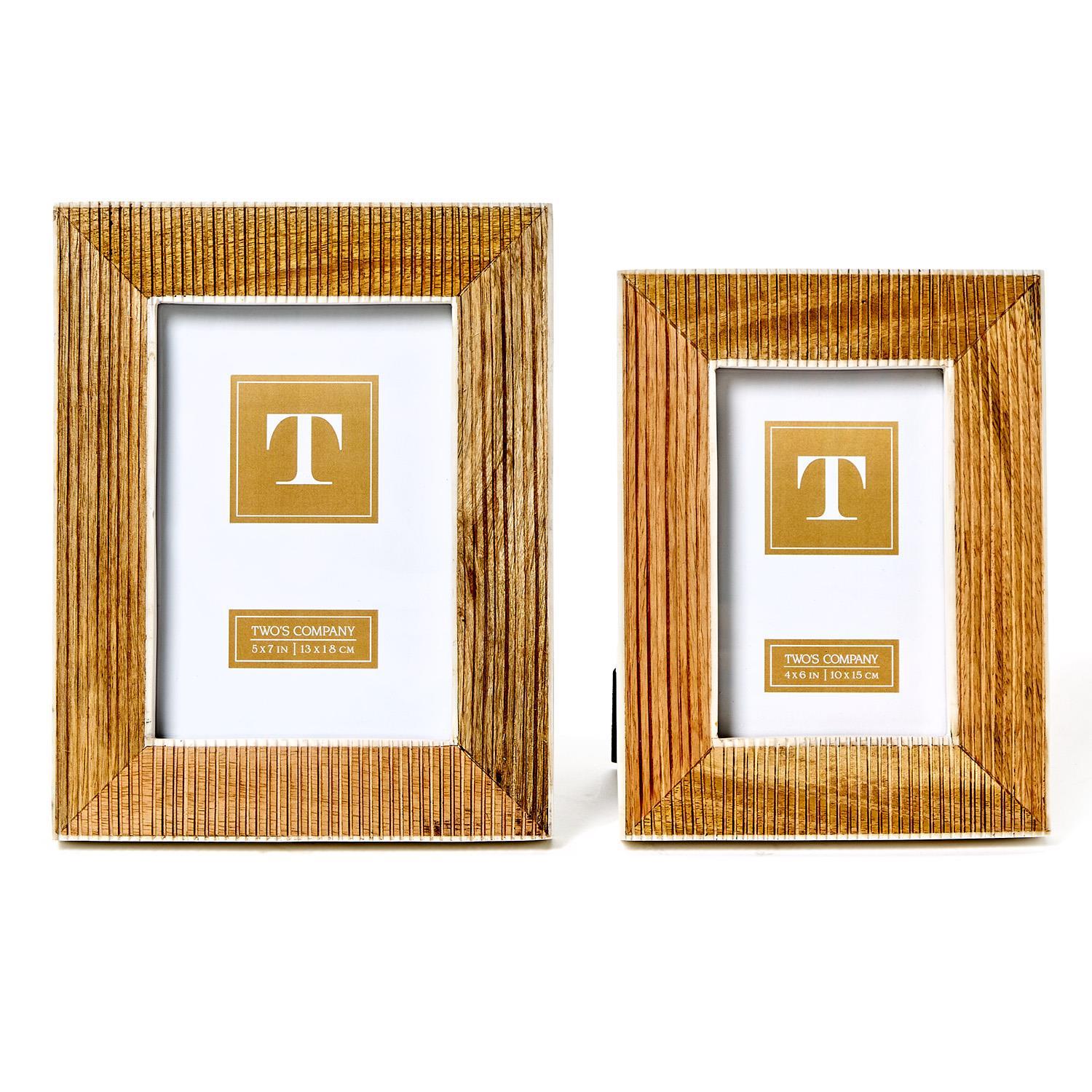 5x7 Striated Textured Frame