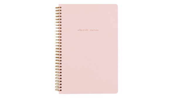 Notebook Church Notes