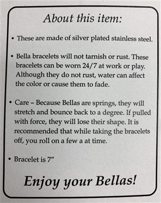 Steel Spring Bracelets