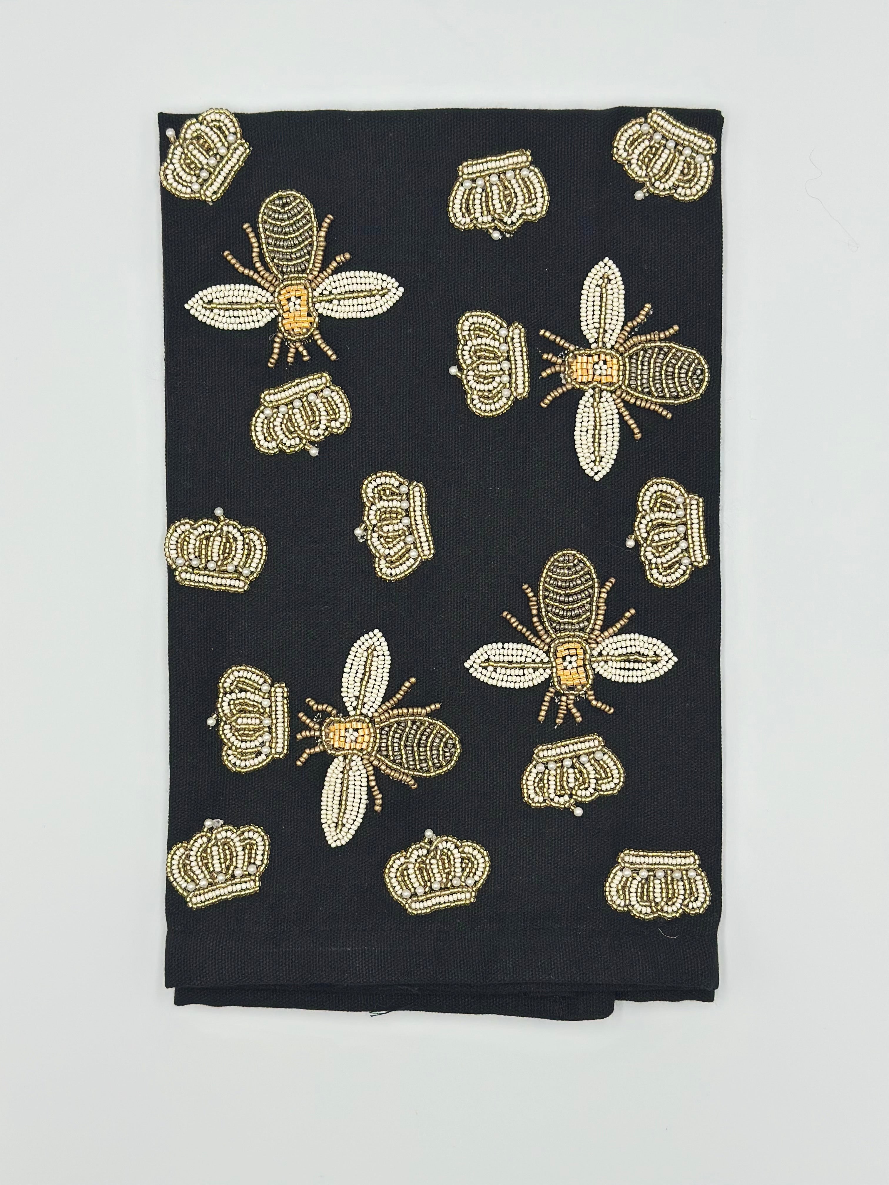 Beaded Tea Towel