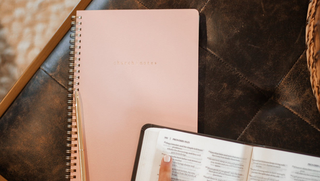 Notebook Church Notes