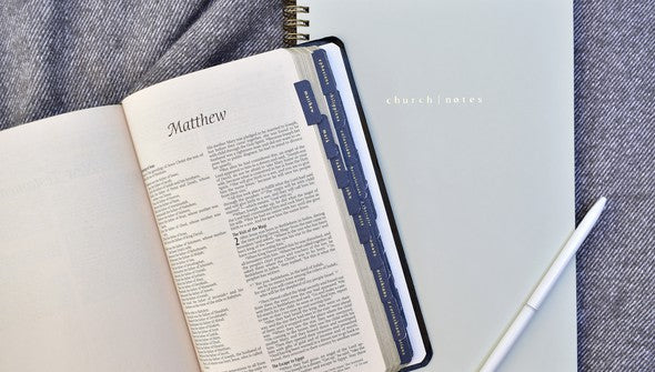 Notebook Church Notes